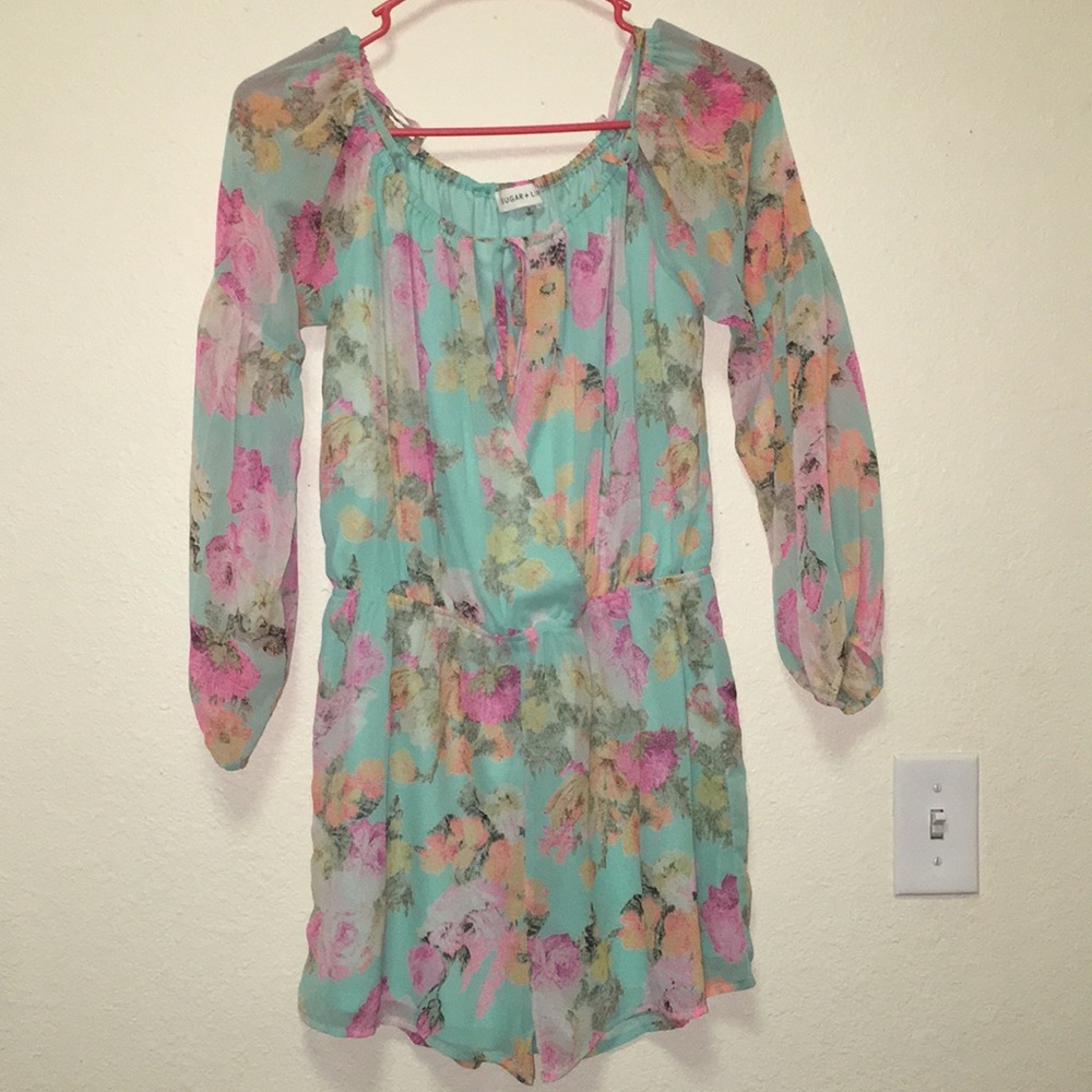 floral romper